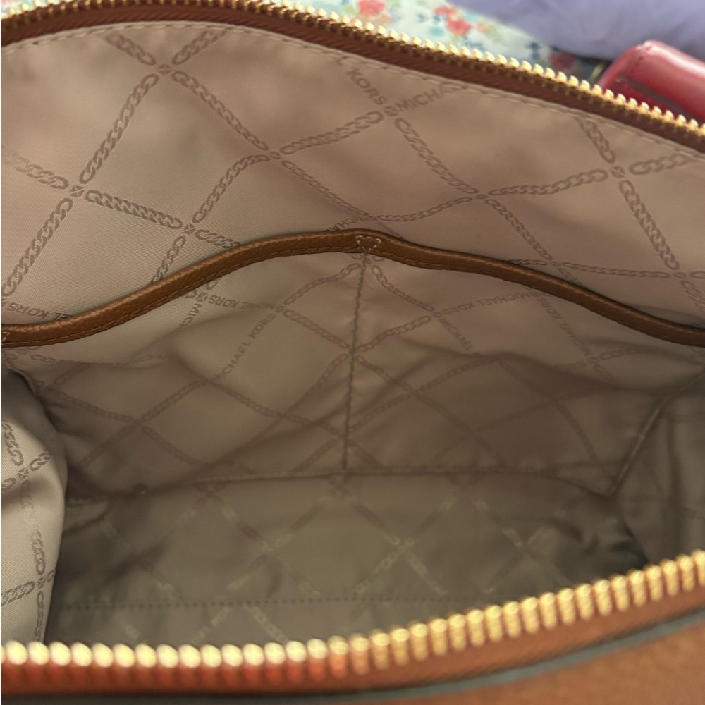 Michael Kors Tan Leather Tote - Picture 8 of 8